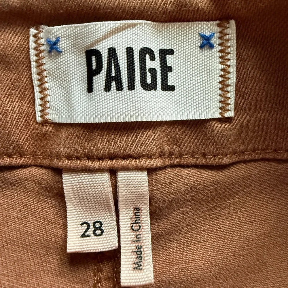 PAIGE Brooklyn High Waist Shorts with Cuffed Hem - Picture 8 of 10